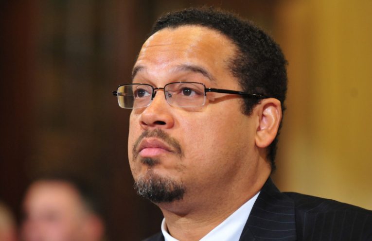 Rep. Keith Ellison (D-Minn) testifies during a House Homeland Security Committee hearing on the extent of radicalization in the American Muslim community and the community's response, on Capitol Hill in Washington on March 10, 2011. UPI/Kevin Dietsch