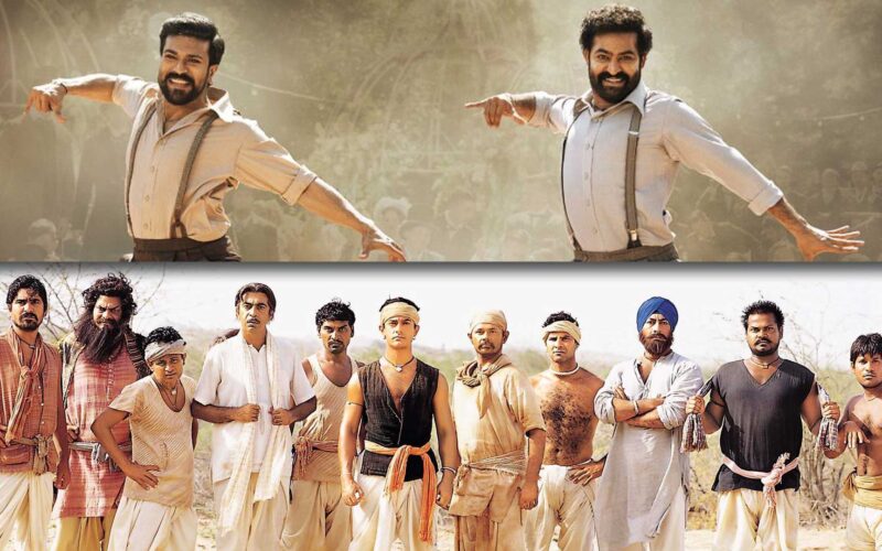 Two Paths One Nation: RRR & Lagaan Film Stills