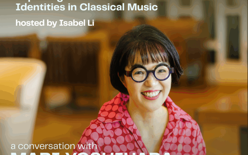 APEX Express poster depicting Professor of American Studies, Mari Yoshihara