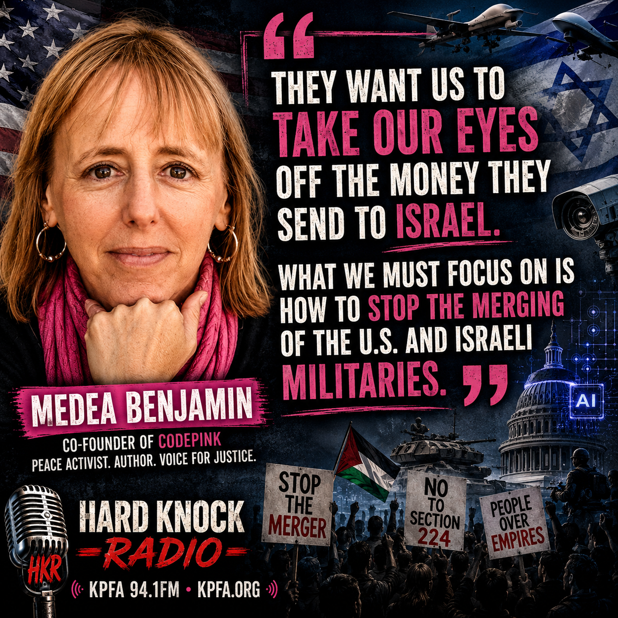 Medea Benjamin Warns of Growing U.S.-Israel Military Integration and Escalating Pressure on Cuba episode artwork