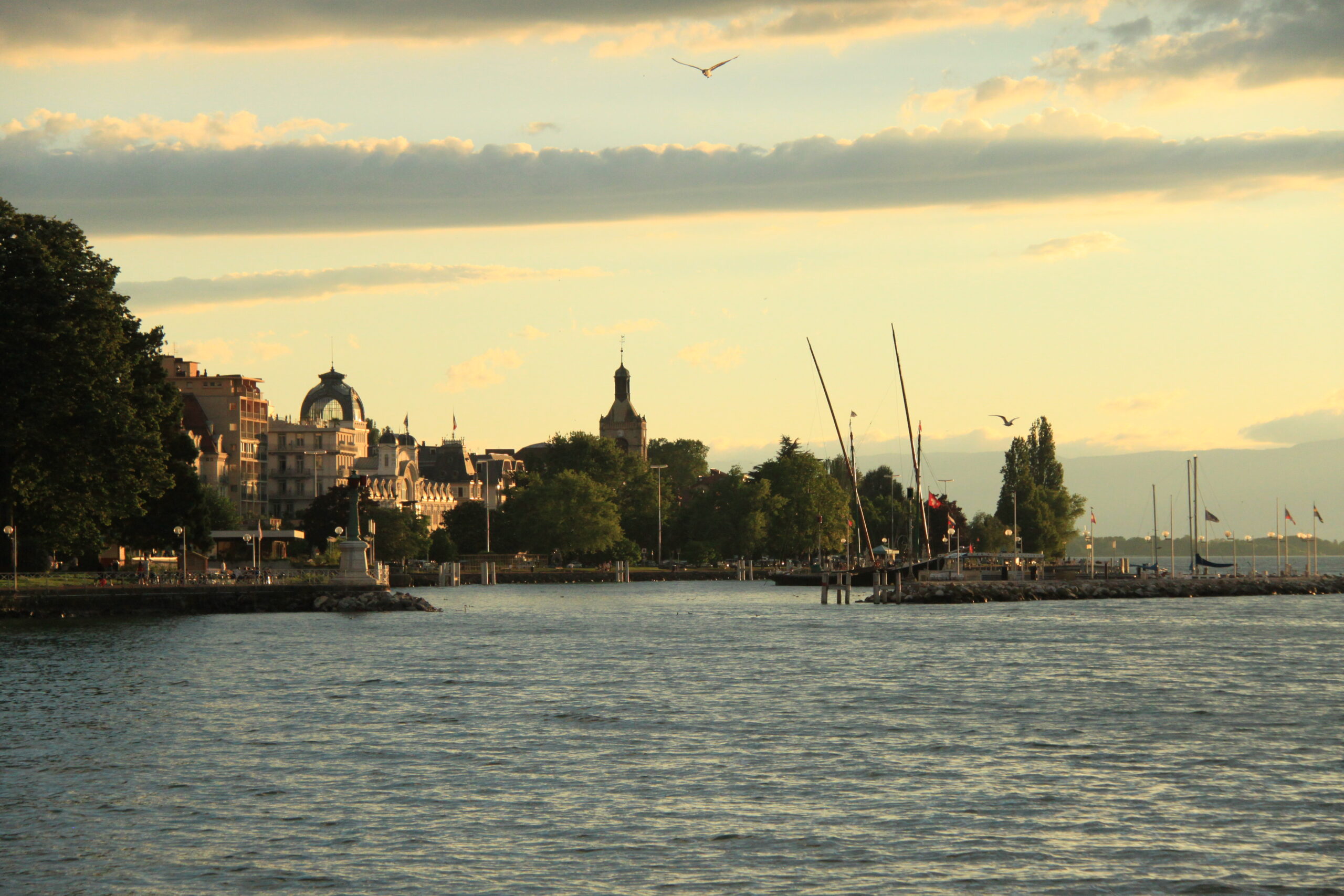 Léman lake - Évian-les-Bains - flickr - Cristian Bortes