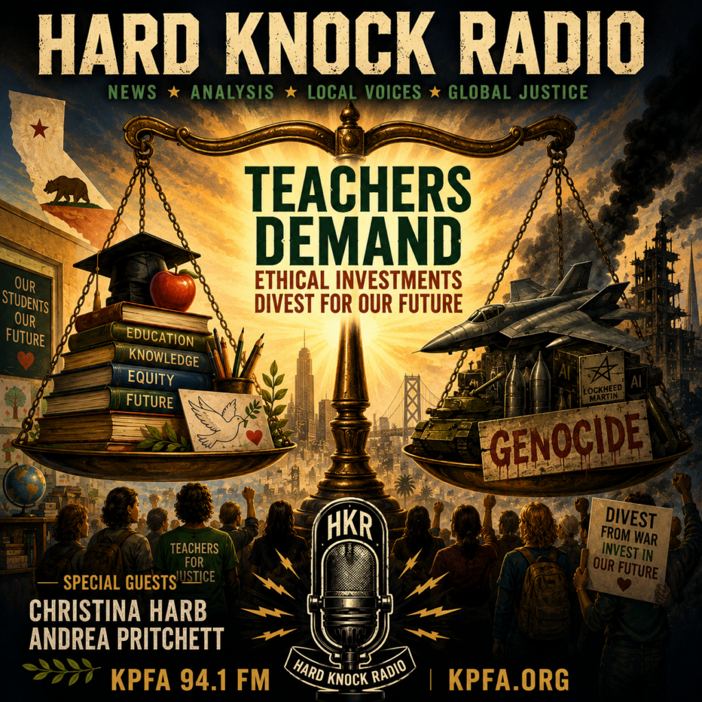Brave New Voices Part Two and California Teachers Push CalSTRS to 'Retire Genocide': Educators Demand Divestment and Ethical Accountability