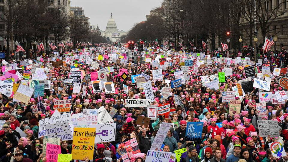 Women's March on Washington Historic Protest Three Times Larger Than