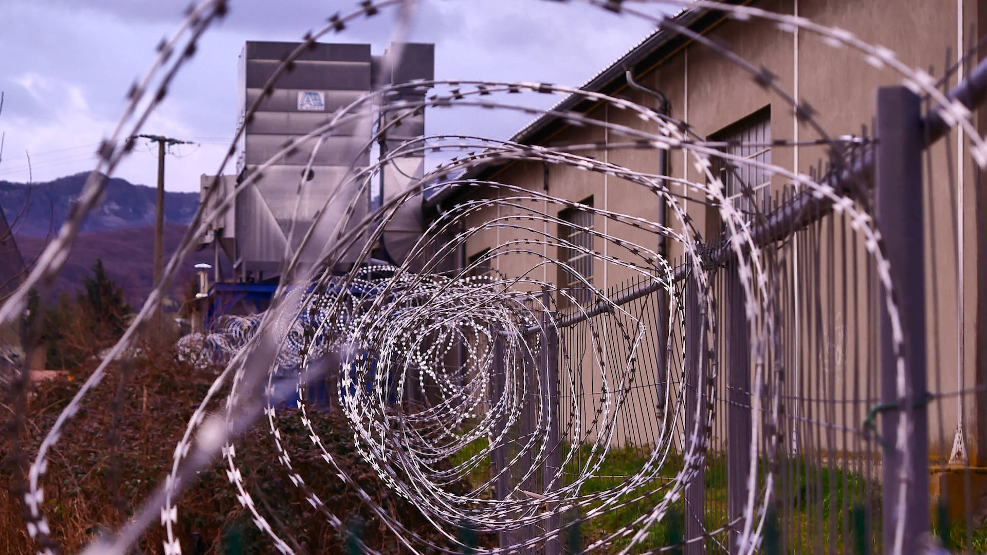 prison barbed wire