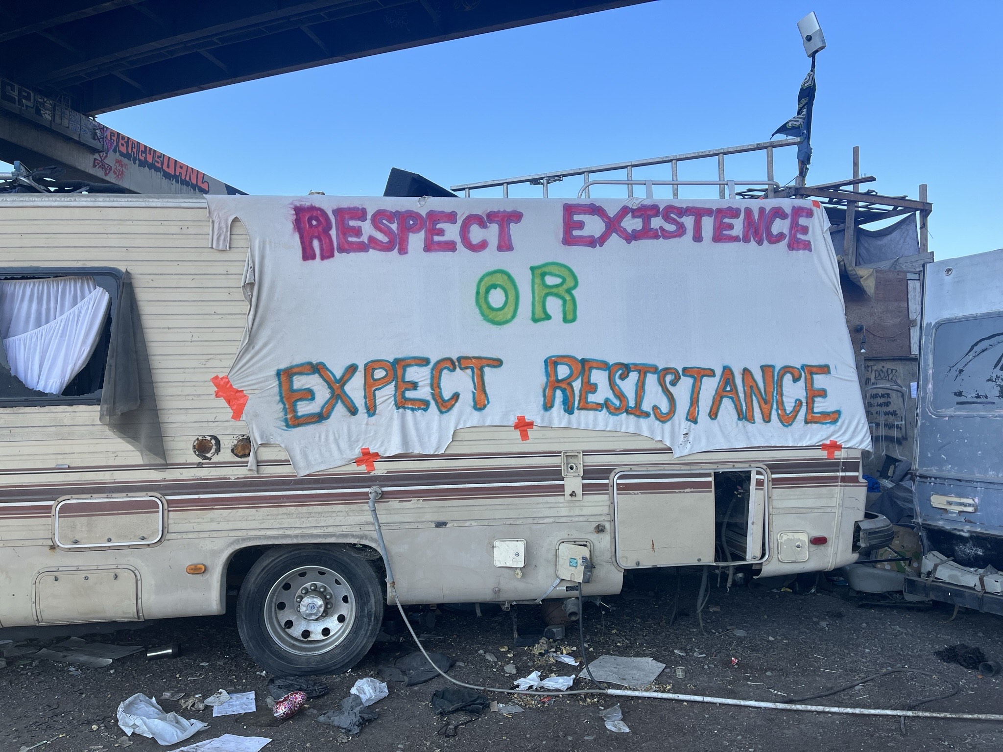 Oakland’s largest unhoused community faces Caltrans eviction