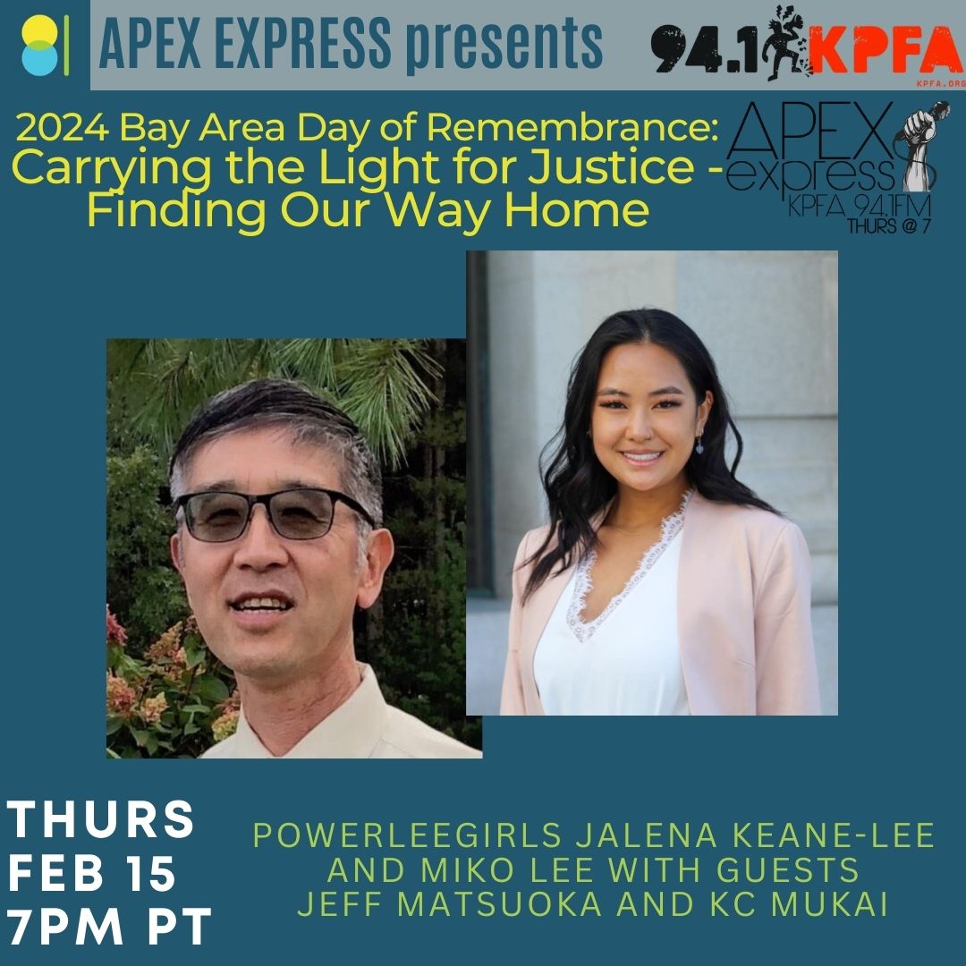 APEX Express - 2.15.24 - Carrying the Light for Justice | KPFA